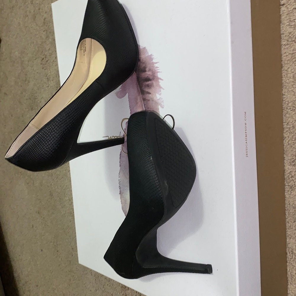 Black heels